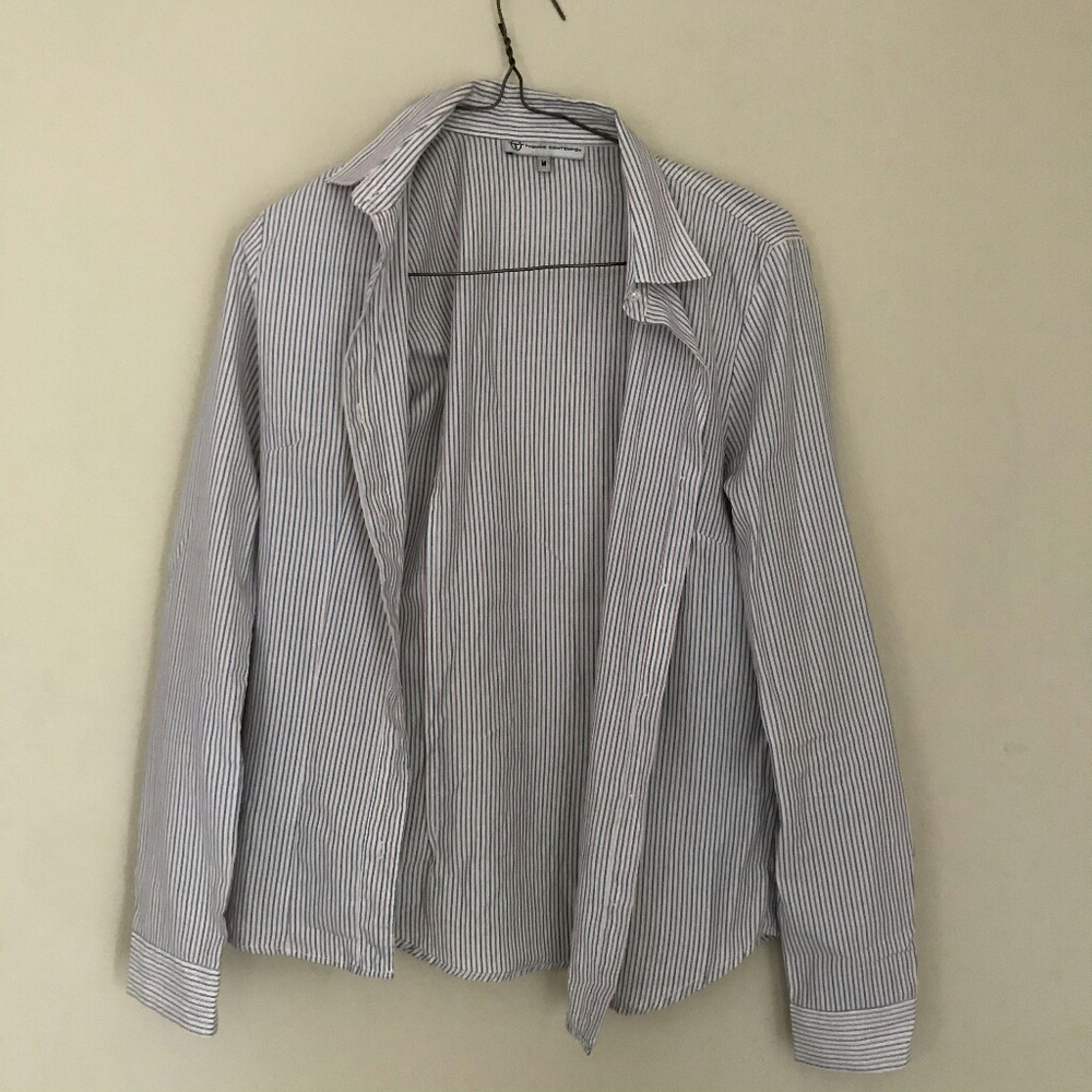 Striped button down shirt - Picture 2 of 4